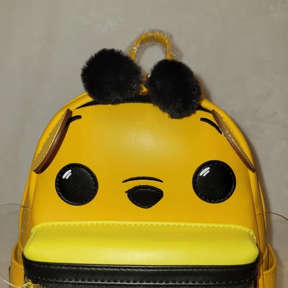 Loungefly Funko Pop! Disney Winnie the Pooh Bee Mini Backpack - Picture 7 of 11